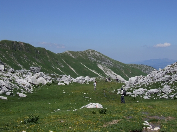 Giro ad anello sui monti della Meta